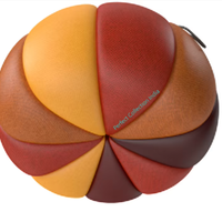 Luxe personnaliser bleu rouge hôtel bulle pouf tabouret chaise ronde citrouille modulaire poufs poufs pour salon canapé ensemble
