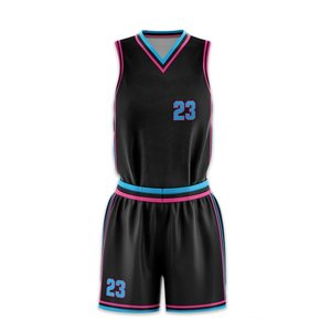 Uniformes de Baloncesto de Último Diseño, Conjunto de Uniformes de Baloncesto de Color Sólido con Logotipo Personalizado para Hombre - Product Image 2