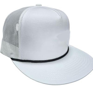 Casquette de baseball trucker personnalisée avec logo OEM, ajustable, à dos en maille, coupe premium pour usage promotionnel et professionnel - Product Image 5