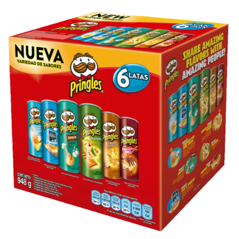 Kwaliteit Groothandel Standaard Pringles 165G Chips Eten <span class=keywords><strong>Snack</strong></span> Pringles 110G Blik Gepofte Voedsel Exotische <span class=keywords><strong>Snack</strong></span> Chips