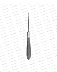 Obwegeser Periosteal Elevador Curva completa 7mm de ancho, longitud total 200mm Herramienta de cirugía plástica de acero inoxidable alemán Vaslcare - Product Image 3