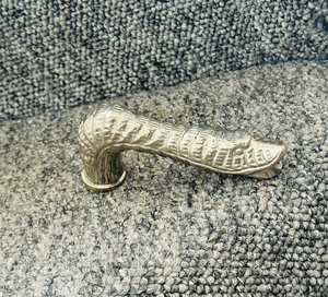Belle poignée de marche CaneVintage poignée en laiton serpent pour style antique - Product Image 2