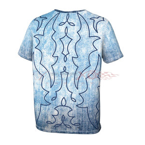 เสื้อยืดคอกลมผ้าฝ้าย 100% พิมพ์ลายกีฬา ระบายอากาศ แห้งเร็ว สำหรับผู้ชาย - Product Image 4