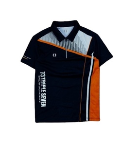 Chemises pour hommes à manches courtes en coton 100% tricoté avec impression numérique, style vintage, respirantes, pour le golf, grandes tailles, coupe ample - Product Image 4