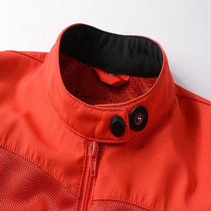 Blouson de moto unisexe en Cordura respirant et imperméable toutes saisons, col montant, homologué pour la conduite à moto - Product Image 4