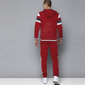 Ensemble de survêtement classique pour hommes avec sweat à capuche zippé et pantalon de jogging léger ensemble d'entraînement deux pièces pour hommes - Product Image 6