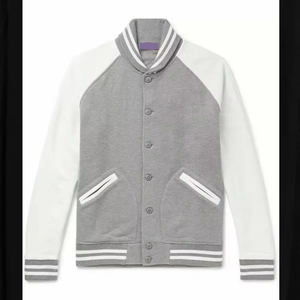 Blouson universitaire en laine enduite de qualité supérieure – Vêtement d'extérieur élégant et décontracté pour le printemps – Confortable, durable, haute qualité, imperméable - Product Image 1