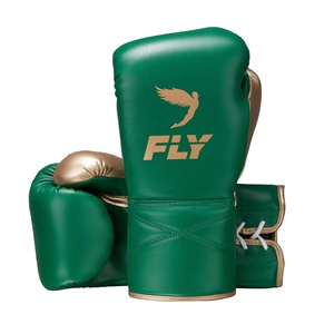 Gants de kick-boxing en cuir professionnel sur mesure du meilleur fournisseur, nouveau style avec lacets, tailles personnalisées - Product Image 1