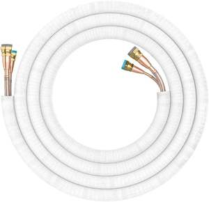 PRÊT À EXPÉDIER Système de pompe à chaleur centralisé à conduit de 2,5 tonnes 17 SEER2 Multiposition avec kit de conduites pré-chargeées de 35 pieds inclus pour installation DIY. - Product Image 5