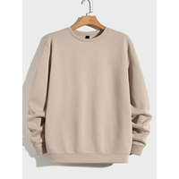 Sweat-shirts thermiques d'hiver pour hommes, 100% coton, personnalisés, manches longues, en polaire épaisse, impression numérique, respirants