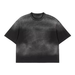 Logo entièrement personnalisé impression hommes lavage à l'acide formel t-shirts tissu tricoté produit très demandé - Product Image 5