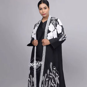 Wholesale <b>Plus</b> <b>Size</b> Lightweight Ramadan Dubai <b>Kaftan</b> Turkish Modest Elegant Cardigan Open Abaya <b>Dress</b> ABAYAS 2025 - Product Image 1