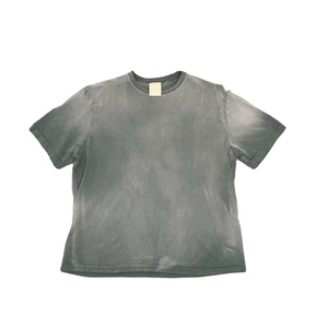 เสื้อยืดวินเทจคอกลมขนาดพลัสไซส์ผ้า100% ล้วนดีไซน์ซีดกันแดดผ้าฝ้ายน้ำหนักเบาถักลำลอง - Product Image 4