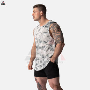 Camisetas sin Mangas de Algodón/Fibra de Bambú Transpirables para Hombre, Diseño de Servicio OEM Más Vendido, Tallas Grandes, Ropa Deportiva de Pakistán - Product Image 5