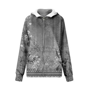 เสื้อฮู้ดขนแกะสำหรับผู้หญิงเสื้อฮู้ดพิมพ์ลายกำหนดได้เอง2025 - Product Image 3