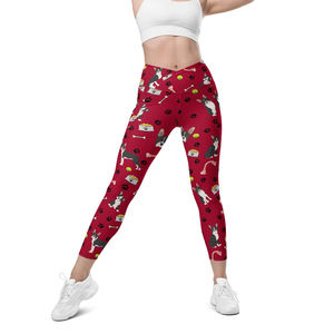 Mallas de Yoga de cintura elástica de compresión mallas de gimnasio de Yoga personalizadas para mujer mallas de entrenamiento de cintura alta Súper suaves para la venta - Product Image 3