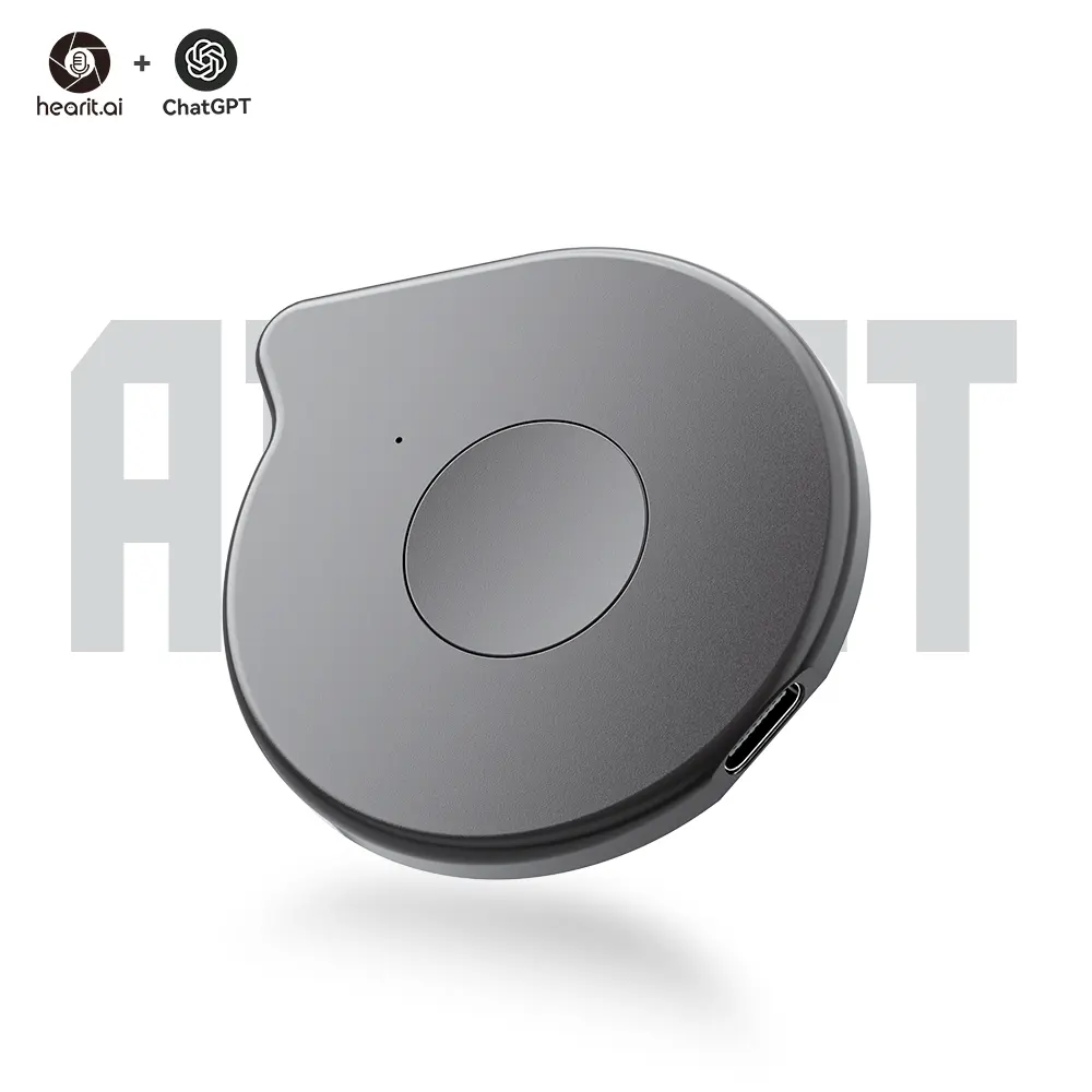 Ai Chatgpt Smart Lightweight Mini Translator Recorder Smart Speaker Microphone products technology 2024