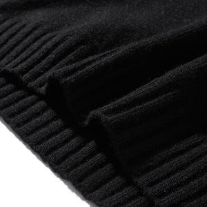 Suéteres de cuello alto para hombre, suéter de punto, camisa con base en el hombro caído, camisa de punto, sudaderas térmicas pesadas de invierno - Product Image 6