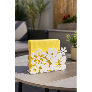 Porte-serviettes en métal gravé classique de luxe Boîte de rangement décorative écologique au design moderne pour la cuisine domestique et le restaurant - Product Image 6