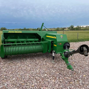 Envío Gratuito, Enfardadora de Heno Cuadrada Mini John D 348, Maquinaria Agrícola para la Compresión de Pasto con Componentes Principales - Product Image 1