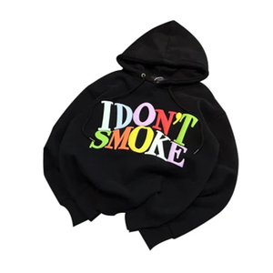 Sweat-shirt à capuche court en coton avec impression de logo personnalisé, nouveau style, de haute qualité, pour femmes - Product Image 4