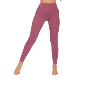 Wholesale Women's Custom <b>Leggings</b> Soft Fabric Tight Yoga Pants for women's High Quality <b>Seamless</b> <b>Leggings</b> for Sale - Product Image 4