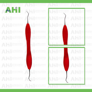 Raspador Micro Sickle AHI de Acero Inoxidable, Manual, Clase I, Mango de Silicona, Autoclavable, Herramienta Universal de Calidad Premium - Product Image 4