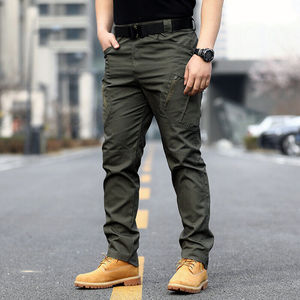 Pantalon Cargo pour Hommes de Haute Qualité Camel Casual Harem Long Pant Kaki Workout - Product Image 5