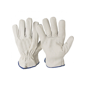 ถุงมือหนังแท้สำหรับขับรถในสวนถุงมือทำงานกลางแจ้งในฤดูหนาว - Product Image 5