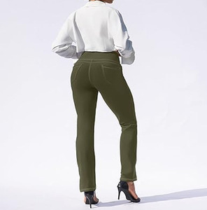 Legging de sport personnalisé pour femmes taille haute sport maille Leggings chauds Fitness entraînement Yoga Leggings téléchargés robe de sport - Product Image 6
