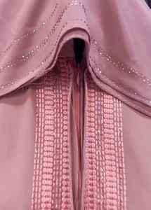 Kimono décontracté pour femmes élégant et modeste brodé à la main Abaya XXL taille bouton vêtements pour adultes fait à la main Style musulman - Product Image 2