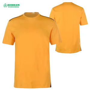 T-shirts pour hommes de grande taille, imprimés, unis, de haute qualité, poids lourd 220g, 100% coton, écologiques, séchage rapide - Product Image 4