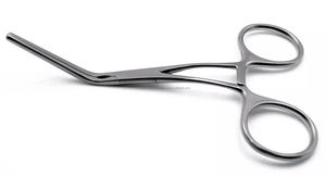 Juego de Pinzas Anguladas Pediátricas DeBakey, Instrumentos Quirúrgicos Manuales de Acero Inoxidable para Cirugía Pediátrica de Precisión - Product Image 2