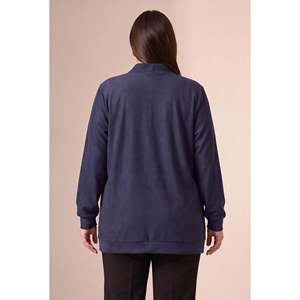 Suéter de punto grande Fitilli, color azul marino - Product Image 4