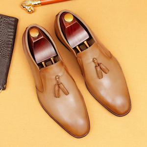 Chaussures décontractées en cuir italien pour hommes 2025 - Style haut de gamme, antidérapantes, formelles, pour le bureau, les mariages - Product Image 3