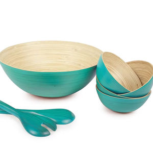 Bol en bambou très demandé, fabriqué à partir de fibres végétales, pour le marché de la vaisselle et des services alimentaires, origine Vietnam. - Product Image 1