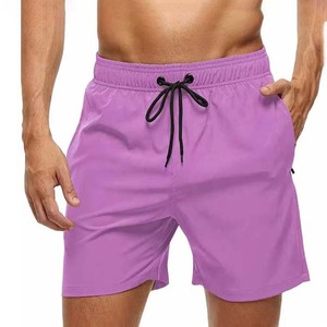 Short de sport personnalisé pour hommes 100% Polyester Gym Running Wear Poches décoratives solides Jogging Formation Casual Wear Service OEM - Product Image 1