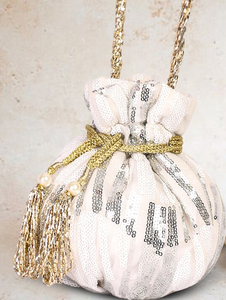 กระเป๋าประดับเลื่อมลาย rajasthani หลากสีสำหรับผู้หญิงเด็กผู้หญิง - Product Image 2