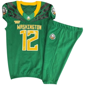 Camiseta de fútbol americano juvenil de alto rendimiento, ropa de fútbol americano sublimada, uniformes de fútbol americano bordados - Product Image 3