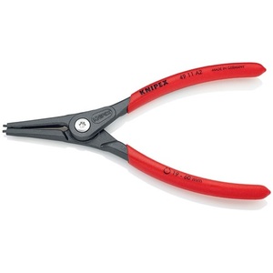 Alicates de precisión KNIPEX para anillos de retención, 180 mm de longitud, para ejes de 19-60 mm - Product Image 4