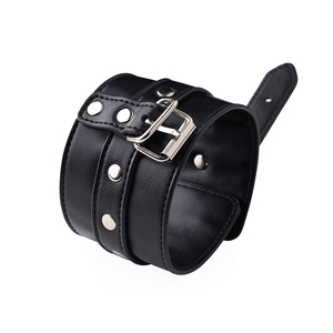 Barre d'écartement robuste en PU YW avec attaches pour mains et pieds, menottes de contention intégrale, longueur réglable, verrouillable, pour <span class=keywords><strong>bondage</strong></span> - Product Image 3