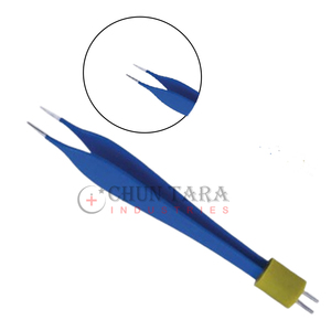 Fórceps Adson de un solo uso EE. UU. Fórceps bipolares de 2 pines Instrumento desechable de precisión para coagulación quirúrgica - Product Image 4