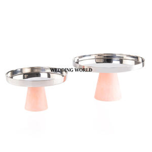 Plateau à Chocolat Ovale en Métal Ensemble de Deux Plateau à Chocolat Fait à la Main de Designer Dernière Collection de Ramadan Plateau à Chocolats - Product Image 6