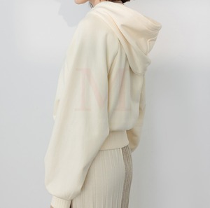 100% Cotton Zipper <b>Sweatshirt</b> Hoodie Winter Style Solid Pattern <b>Plain</b> Dyed Hooded Quick Dry Breathable - Product Image 3