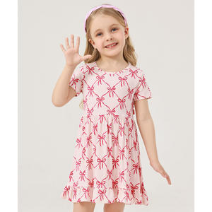 Robes d'été décontractées pour filles, respirantes, mode enfant - Product Image 3