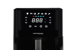 Friteuse à air Protechno GP202 <span class=keywords><strong>8L</strong></span>, four intelligent à écran tactile LED numérique 1800W avec 7 préréglages et panier amovible - Product Image 2