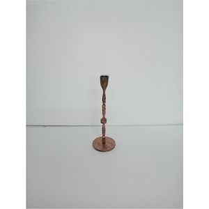 Candelabro Cónico de Cobre Antiguo Martillado a Mano, Candelabro Delgado de Metal para Centros de Mesa de Boda, Decoración de Hogar de Lujo - Product Image 4