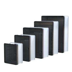 ABS Plastic Enclosure IP65 <b>Surface</b> Mounted Panel with Mounting <b>Plate</b> White Waterproof Distribution Box - Product Image 1