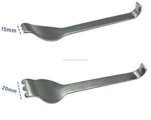 Retractor de Hueso Hohmann para Niños, de Acero Inoxidable, Instrumento Quirúrgico Ortopédico Manual, con Certificación ISO13485, de WORLD PRECISION SURGICAL - Product Image 3