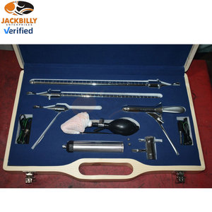 Sigmoidoscopio eléctrico rígido de acero inoxidable, juego de anoscopio, obturador, proctología rectal, instrumentos médicos de diagnóstico, Luz - Product Image 2